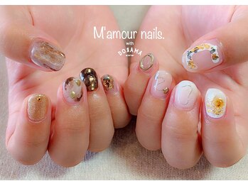 マムール ネイルズ(M'amour nails)/ニュアンスネイル