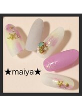 マイヤ 大泉ゆめりあ店(maiya)/紫陽花カラースクラッチ