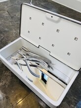 ビオトーププラス 浦和店(bio tope +)/施術前に抗菌しております。浦和