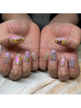 モレリア(morelia)/オーロラミラーネイル