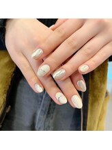 アンドルーチェ 芦屋モンテメール店(ANDRUCHE)/大理石ネイル/オーロラネイル