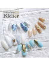 エスフィーネイルサロン リシェル(Esfy nailsalon Richer)/2024,8月 定額デザイン