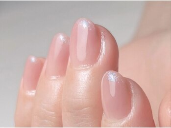 自爪育成ラメグラデーション