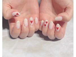 ハートアートネイル