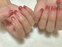 デューネイルスタジオ(dew nail studio)/秋カラーマットグラデーション