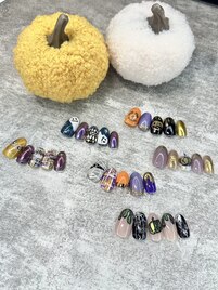ハロウィンネイル♪