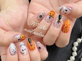 ハロウィンネイル