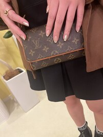 ラメフレンチネイル