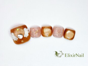 エリクサーネイル 神田(Elixir Nail)/フット やり放題 &nbsp;/クーポン使用
