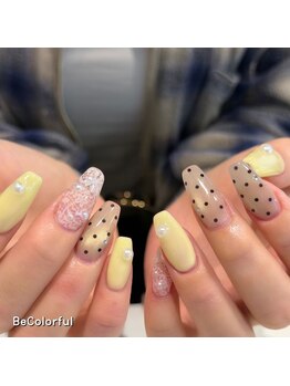 ビーカラフル 渋谷店(Becolorful)の写真/【長さだし￥660～】やり放題メニューもあり◎韓国ネイルやワンホン、推しネイルにも◎