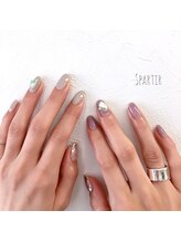 エスパルティール(Spartir)/大人な天然石ネイル