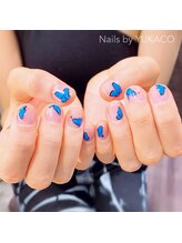 リグネイルスタジオ(Lig nail studio)/ブルーバタフライネイル