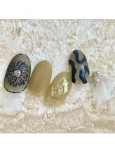 ネイルサロン クイル(QUILL)/８月マット（１）