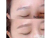 【ふんわりナチュラル眉毛】一気に垢抜け＋眉メイクの時短に◎