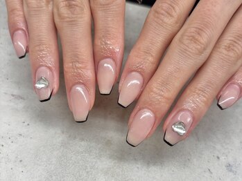 ネイルサロン ドゥ(Nail Salon Doux)/【ラテリア】スキニーフレンチ