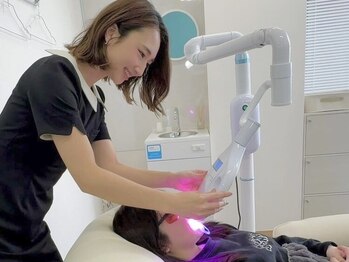 ホワイトニング モア(Whitening MORE)の写真/独自のオリジナルジェル使用で妊娠中の方にも♪痛みが少ない独自の美白ケアをWHITENING MOREで体験しよう！