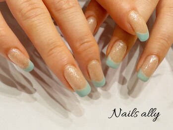 シロップ×シルバーラメ×秋冬