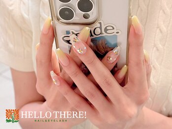 ハローゼア(HELLO THERE!)/イエロー×お花＾＾