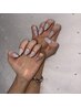 【Handネイル】フラッシュネイル（オフ込み）¥5500→¥5000