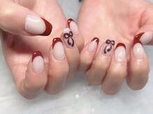 シックエクラ バイ リフレ21(chic eclat by Refre21)/赤フレンチ＆リボン