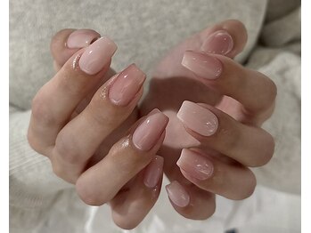 スー 新町店(Su___)/ちゅるんといちごミルクネイル