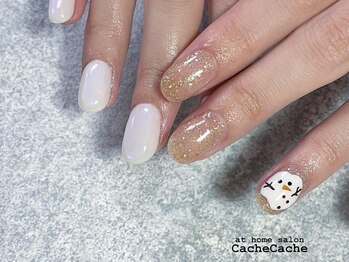 カシュカシュ(Cache Cache)/ミルクうるうるネイル