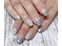 アポロランド ルーナ/あじさいネイル