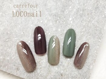 カルフール ロコ ネイル 草加西口店(Carrefour LOCO nail)/トレンド定額コース