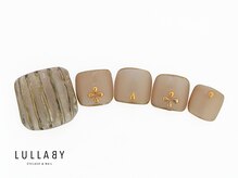 ララバイ 立川北口店(LULLABY)/秋ベージュ フットネイル