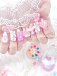 ゆめかわピンクネイル★