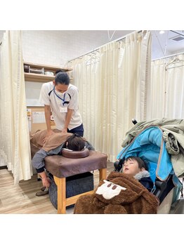 はぴねす鍼灸整骨院 西宮院/お子様連れ可能です