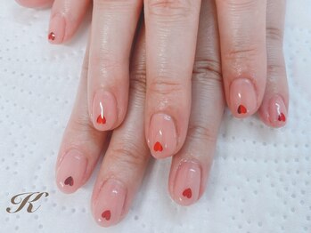 ミニオン ネイルサロン(minion)/ハートネイル