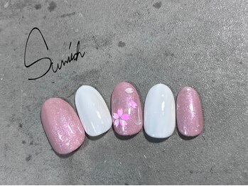 サンリッチ 恵比寿(Sunrich)/桜ネイル♪