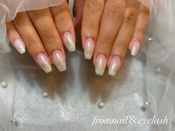 フロムネイルアンドアイラッシュ 神戸三宮(from nail&eyelash)/パラジェル取扱/フィルイン施術