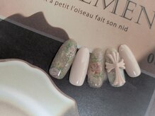 ネイルアンドアイラッシュスタジオ シュシュ(chouchou)/クロスモールドお好きなカラーで