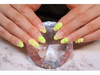 オトネイル(Oto Nail)/ぷっくり夏の個性派ネイル