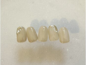 ラクネイル 浦和店(raku nail)/シンプルゴールドネイル