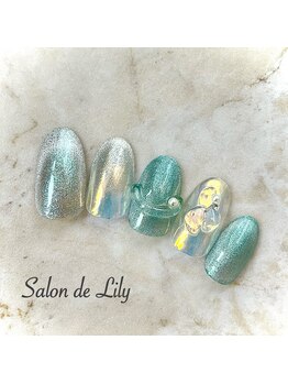 サロン ド リリー(Salon de Lily)/氷ネイル☆New バージョン