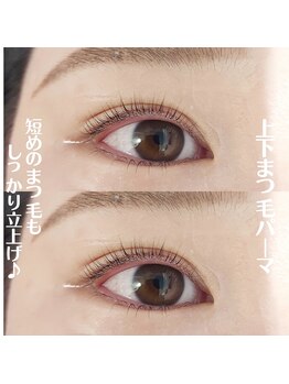 アイラッシュ ティアム(Eyelash Tiam)/短めまつげもしっかり立ち上げ
