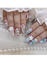 リンドネイル バイ モカ アンド ララ(Lind nail by moca and LaLa)/ゴテゴテネイル