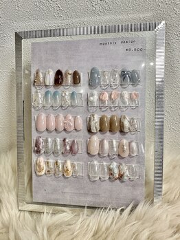 リトルムーン(Little moon)/9月〔hand〕monthly &nbsp;design 2