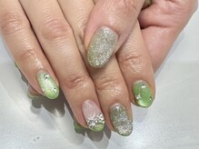 クォーターリゾートネイル(QUARTER RESORT nail)/マグネットネイル☆