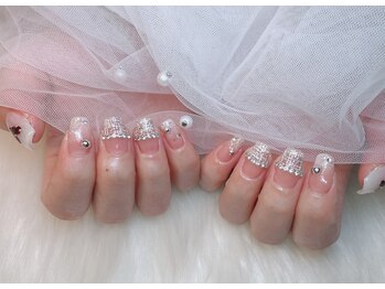 ジャスミン(Jasmine)/ツイードネイル