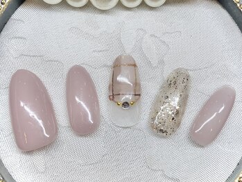 ビューティー マイラ(beauty MyRA)/チェックネイル