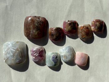 奥行き、アートネイル