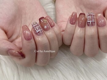 シエル バイ アンテリジャン(Ciel By Antellijan)/ちゅるんとレッドネイル