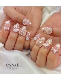 ピンク可愛い系パーツ