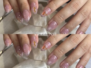 ワイズエディットネイル 神戸元町(y's Edit Nail)/フラッシュマグ/フィルイン/元町