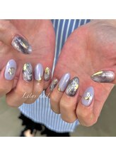 レリーズ ネイル(Lelys nail)/夜空のニュアンスネイル