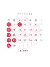 エレス(ELLES)/11月の営業日のご案内